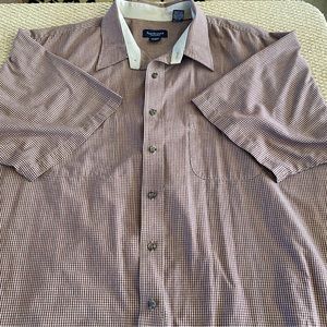 Van Heusen Short Sleeve Dress Shirt